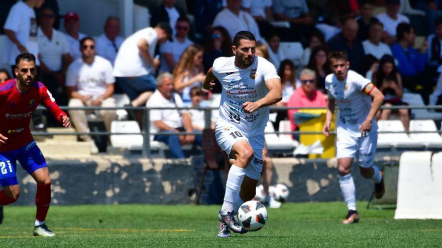 Manuel Expósito Salinas durante un partido de esta temporada en Santa Eulària. | P.D.