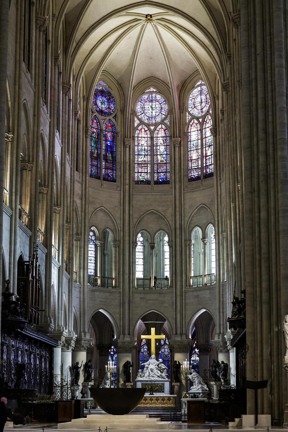 Así luce la catedral de Notre Dame de París tras su restauración