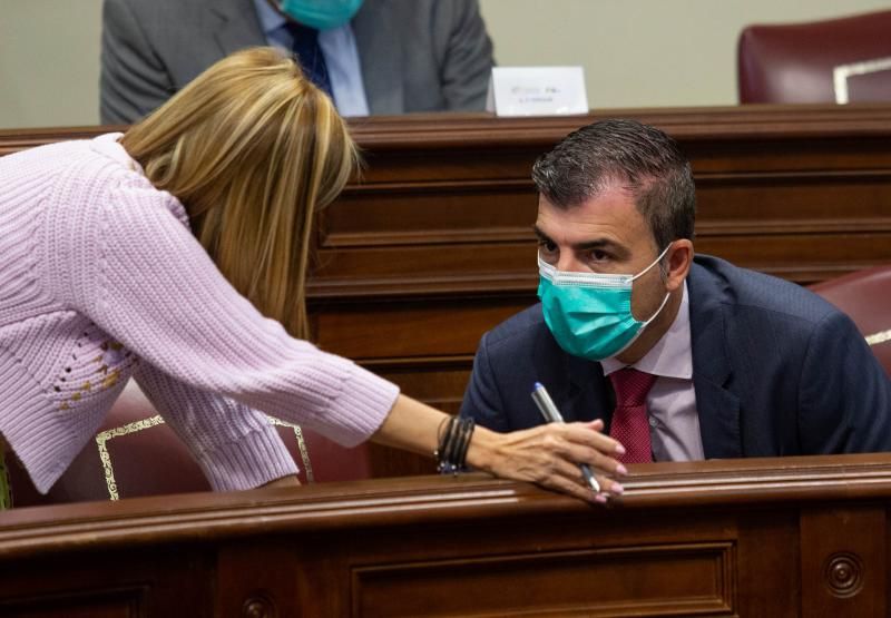 Pleno del Parlamento de Canarias.