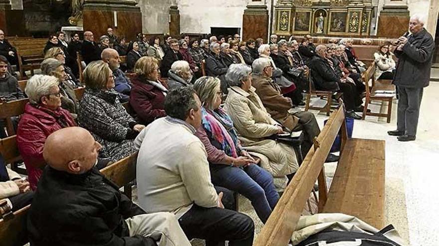 Conferencia, esta semana, del Pare Pere Ribot, TOR.