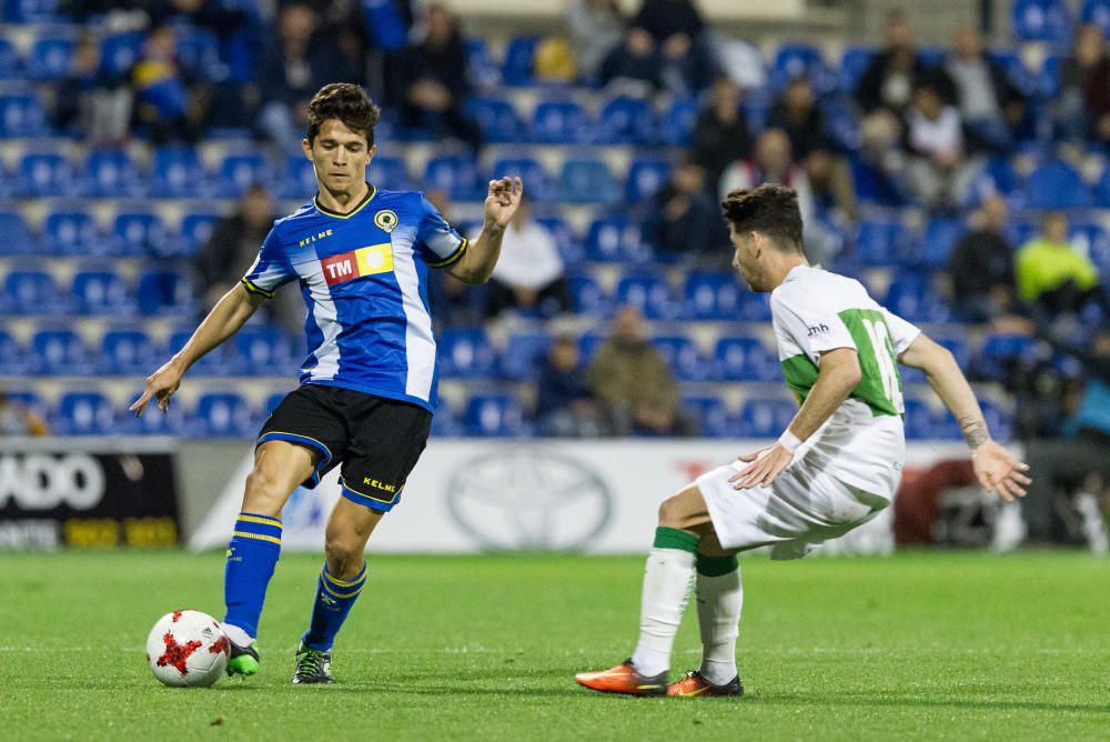 El derbi entre el Hércules y el Elche CF en imágenes