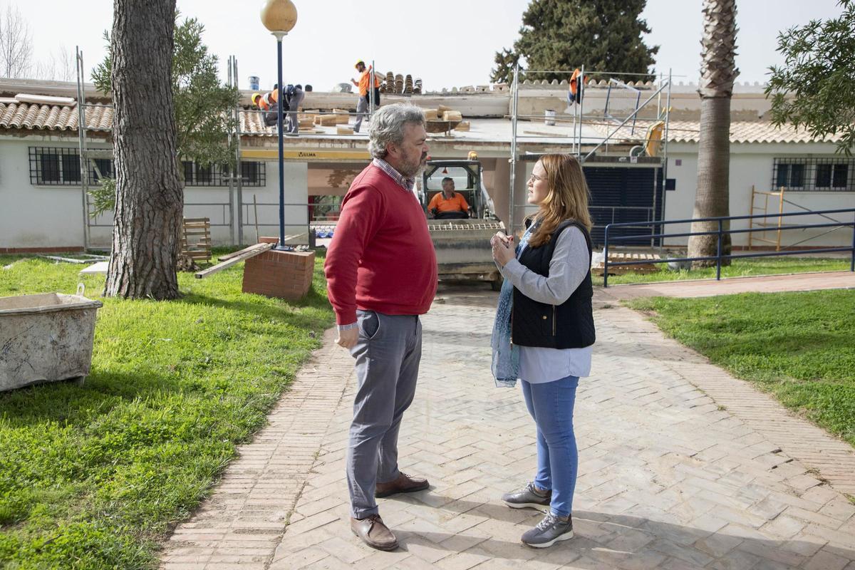 Las obras tendrán una segunda fase para instalar placas solares y ampliar las pistas deportivas.