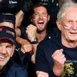 Helmut Marko y Adrian Newey durante su etapa juntos en Red Bull