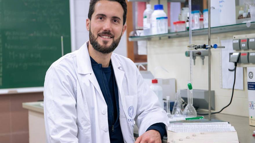 Raúl Martínez estudia medicina en la UCAM de Murcia.