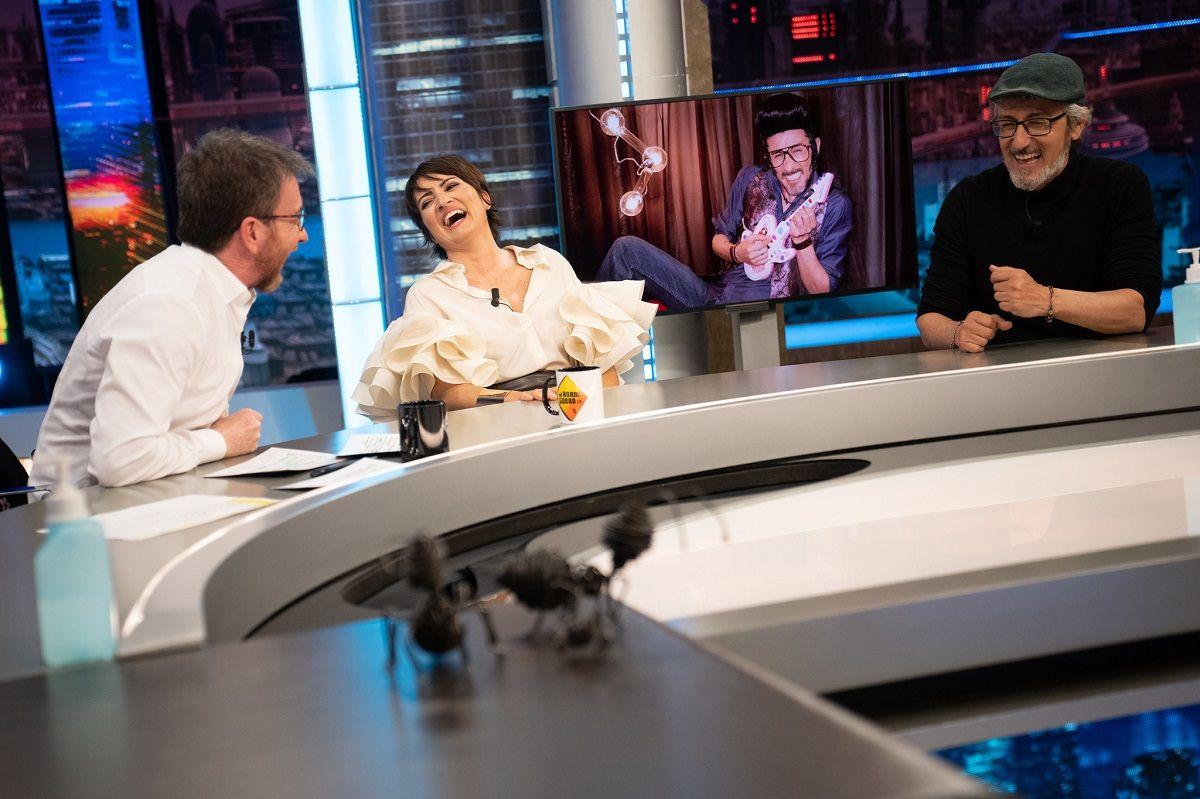 La entrevista de Pablo Motos a Silvia Abril y David Fernández en 'El Hormiguero'