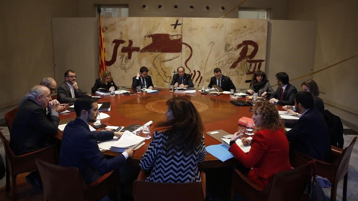 Reunión del Govern.