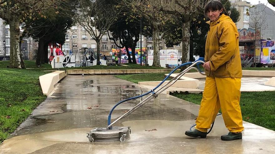 A Estrada somete a su alameda a un esperado y necesario lavado de cara