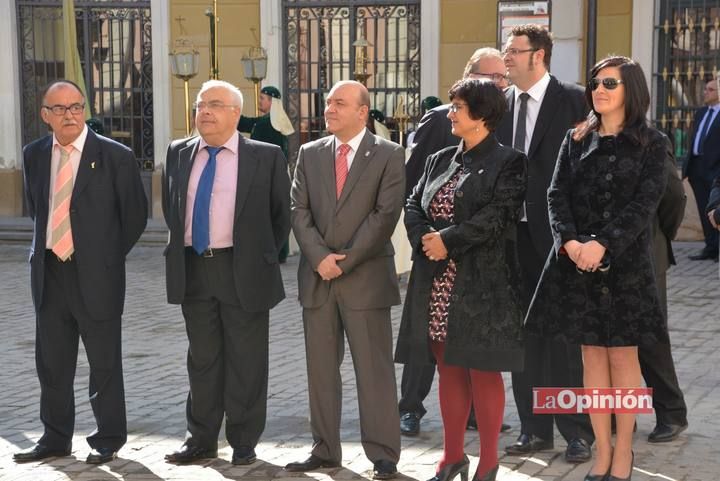 Procesión de los Estandartes y pregón de la Seman Santa de Cieza 2015