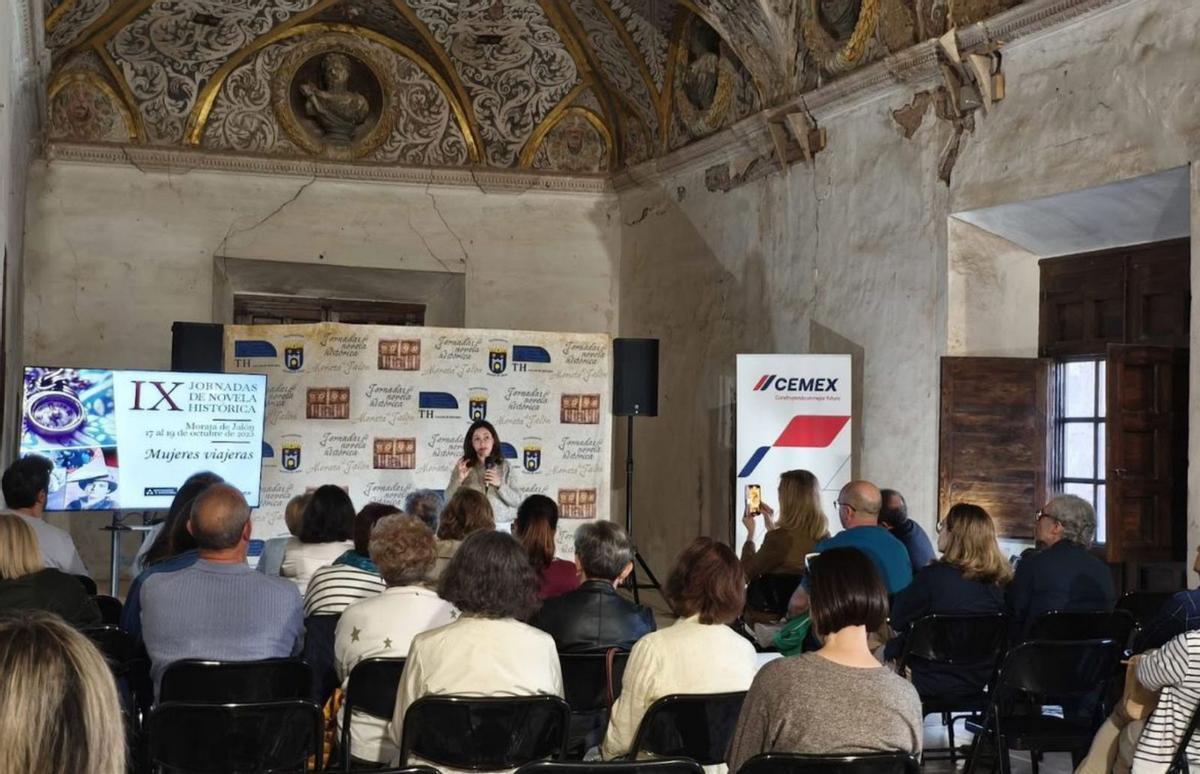 IX edición de las Jornadas de Novela Histórica inauguradas en el salón Pintado del Palacio. | SERVICIO ESPECIAL