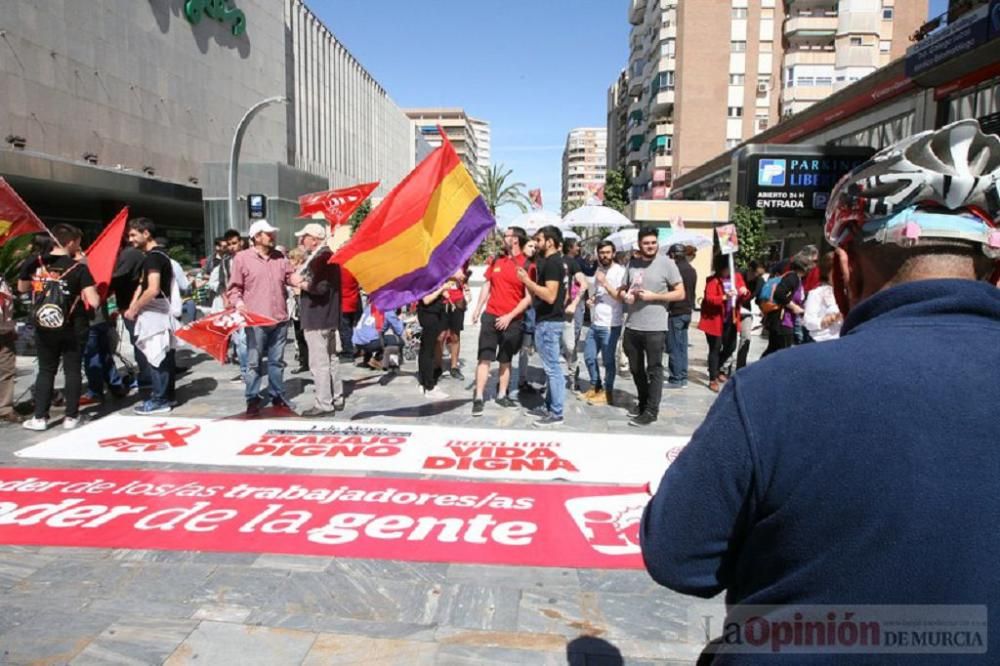 Manifestación del 1 de mayo en Murcia