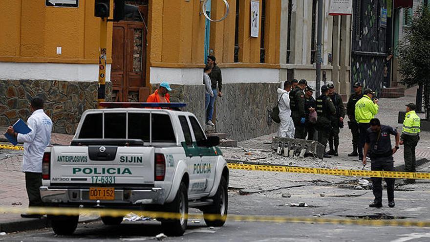 Veintiseis heridos por una explosión junto a una plaza de toros en Bogotá
