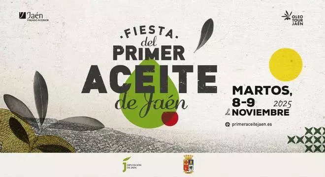 Martos celebra la XII Fiesta del Primer Aceite de Jaén con catas, rutas y actividades para celebrar el orgullo olivarero
