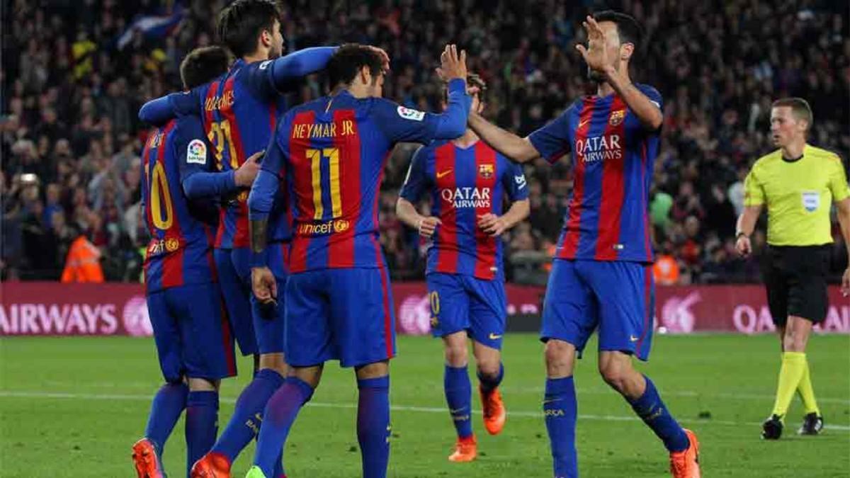 El Barcelona se mantiene a dos puntos del Real Madrid