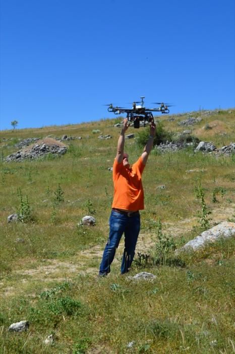 Acinipo a vista de dron