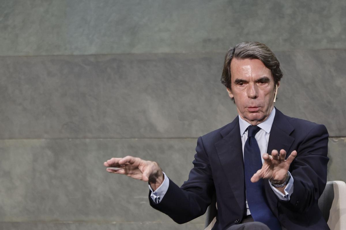 El expresidente del Gobierno José María Aznar.