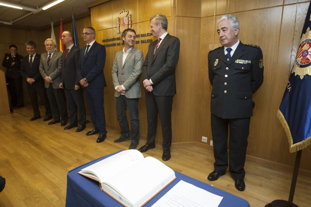 Toma de posesión del nuevo jefe de la Policía