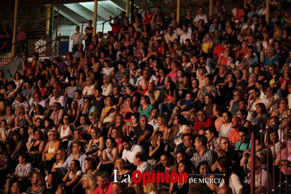 Isabel Pantoja, en la Plaza de Toros de Murcia.