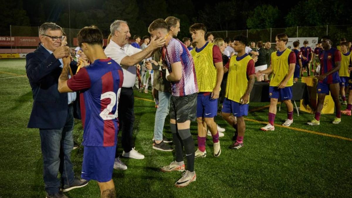 El Juvenil A perdió contra el espanyol la final del campeonato de Catalunya