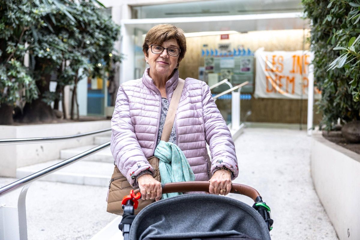 Teresa Monner no ha podido conseguir cita hoy para la vacuna de la gripe por la huelga.