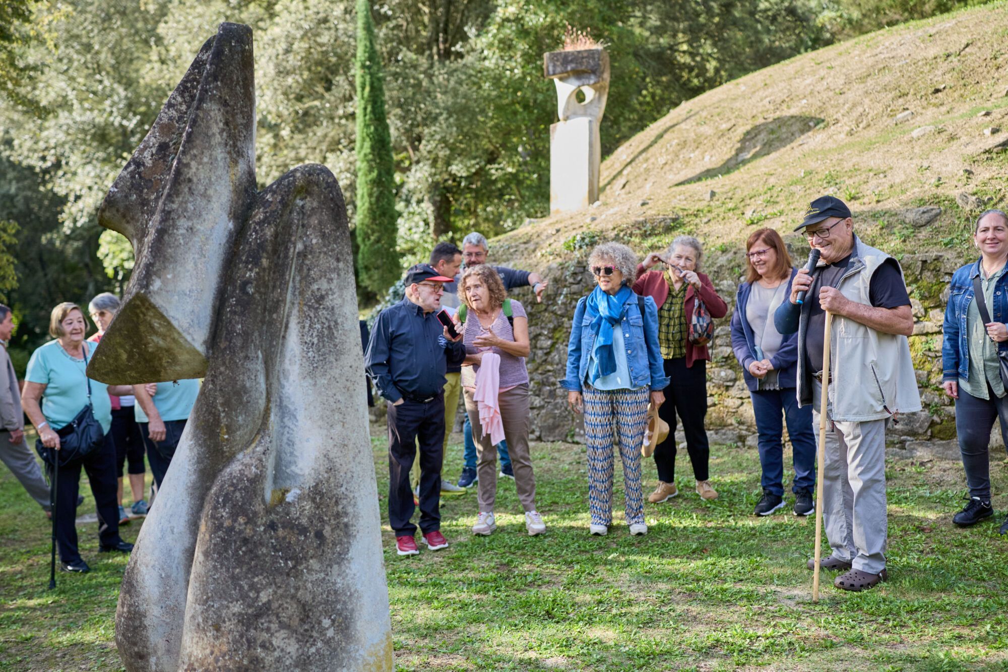 Bosc de Can Ginebreda Celebren 50 anys del bosc. A les 10, última visita guiada de Xicu Cabanyes