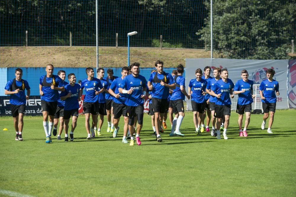 Entrenamiento del Real Oviedo