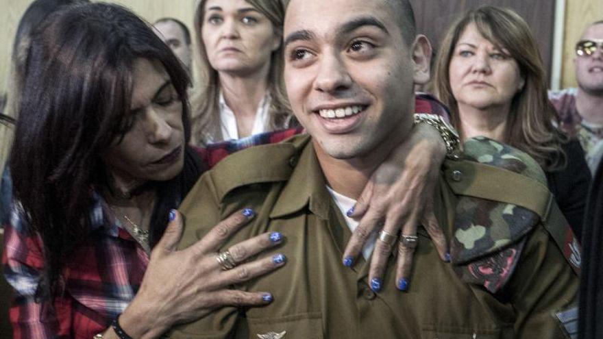 Un tribunal deja en 18 meses la condena al militar israelí que mató a un palestino herido