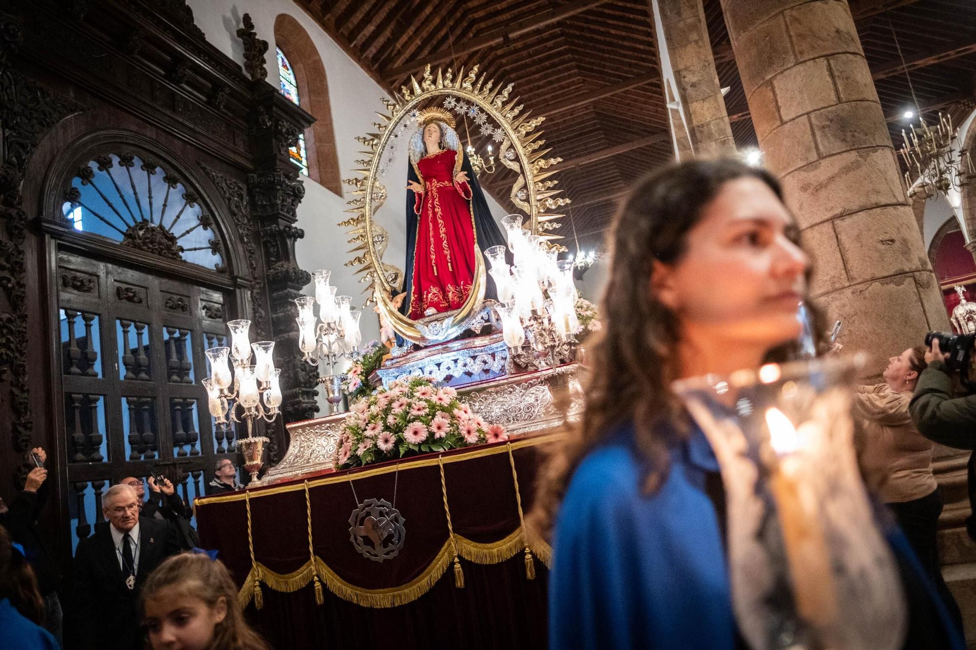 Procesión Nuestra Señora de los Dolores desde La Concepción de La Laguna