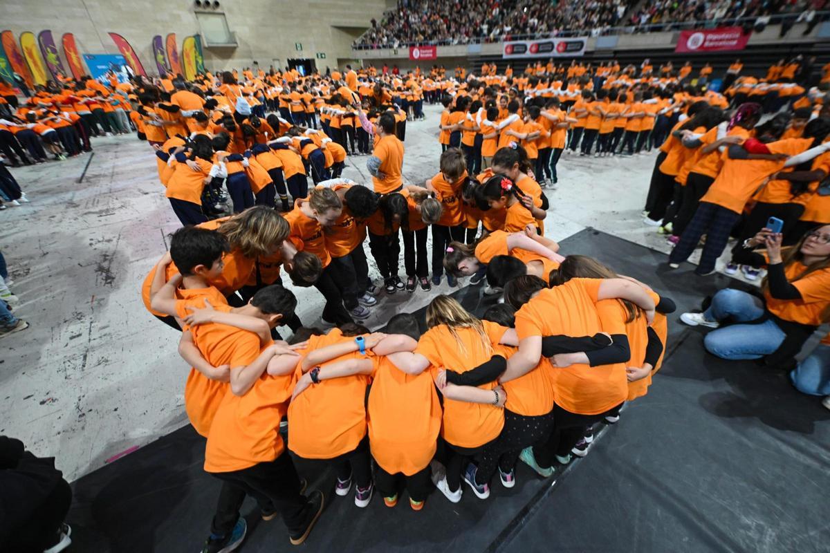 Más de 9.400 niños y niñas participan en el Deporte y Danza Ara 2025 en el Palau Sant Jordi.