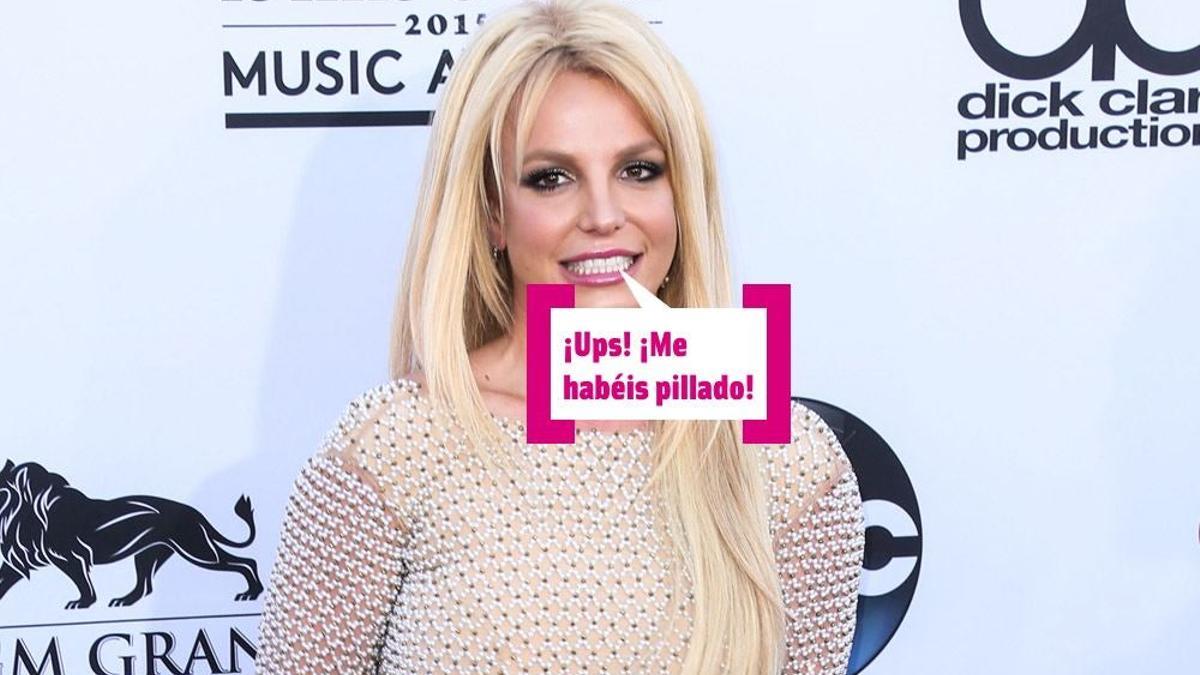 Britney Spears, pillada