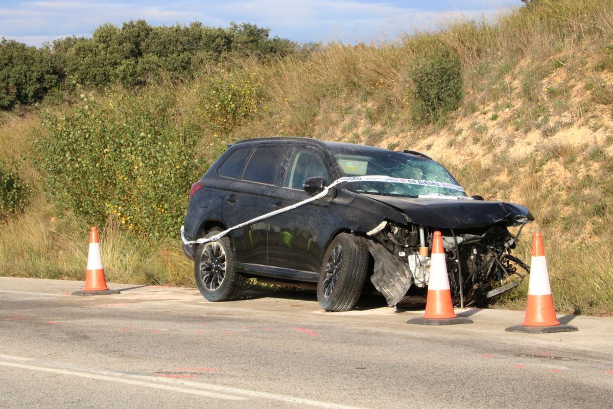 A la presó el conductor que va causar un xoc frontal amb dos morts a Avinyonet de Puigventós i va fugir