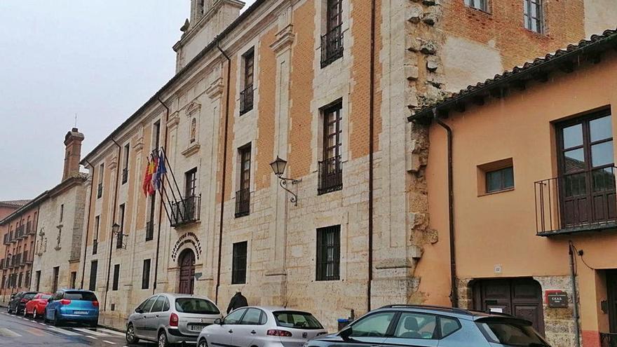 Edificio que alberga la residencia Virgen del Canto, dependiente de la Diputación de Zamora.