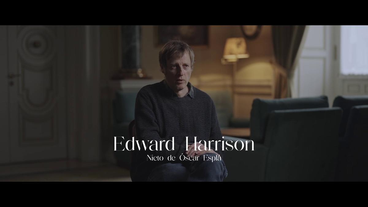 Edward Harrison, nieto de Óscar Esplá, participa en el documental
