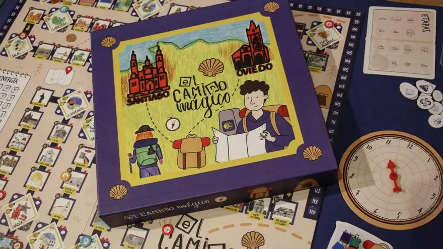 Un juego de mesa "preparatorio" para hacer el Camino Primitivo entre Oviedo y Santiago