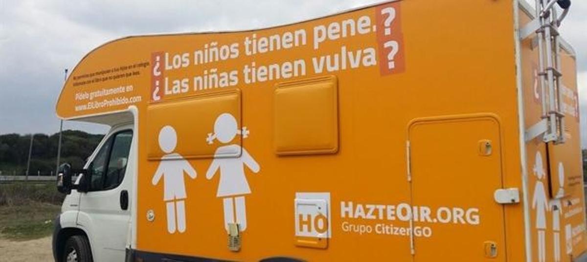 La nueva autocaravana de Hazte Oír.