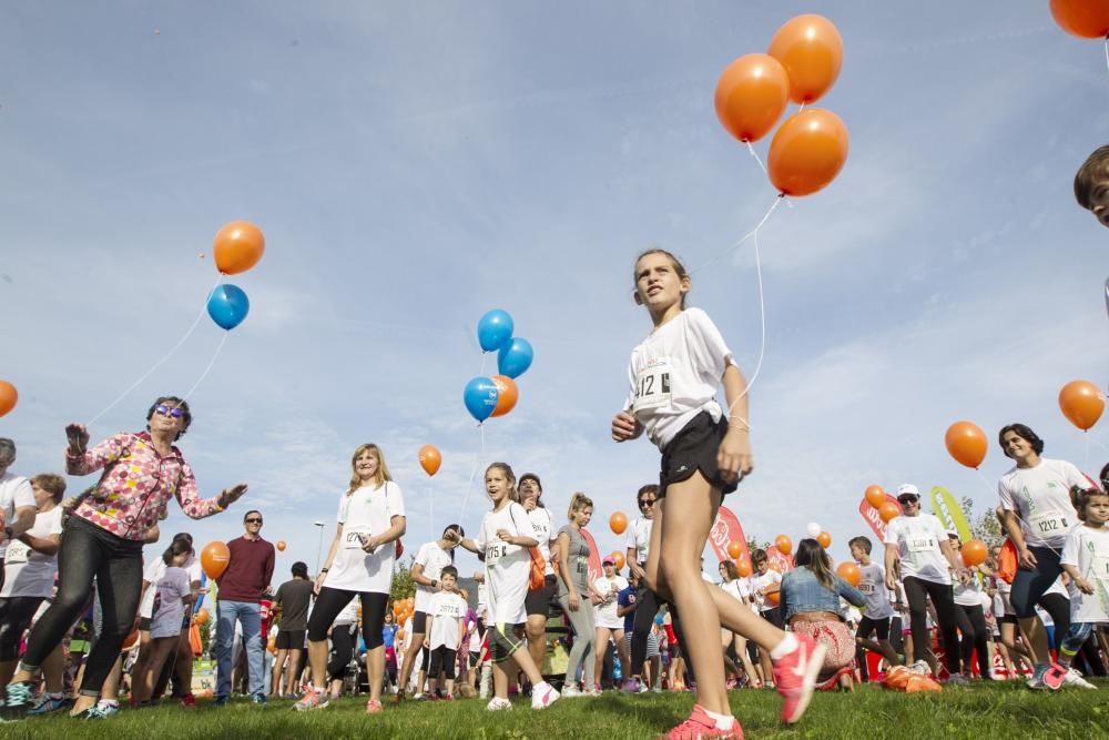 Carrera popular "Muévete por la salud" en el entorno del HUCA