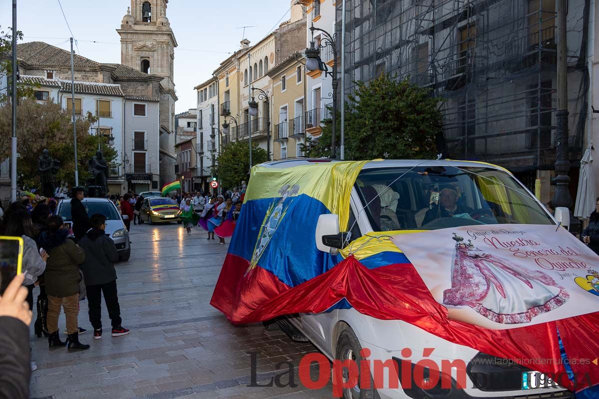 La comunidad ecuatoriana en Caravaca celebra la Virgen de ‘El Quinche’