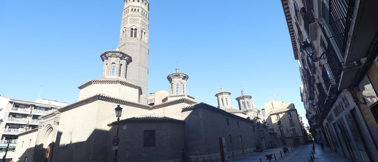 Plaza de San Pablo, próxima al lugar donde tuvo lugar la riña, en la que llegaron a participar unas veinte personas.