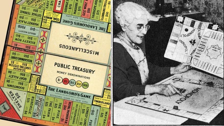La desconocida inventora del Monopoly: una feminista que vendió la patente por 500 dólares