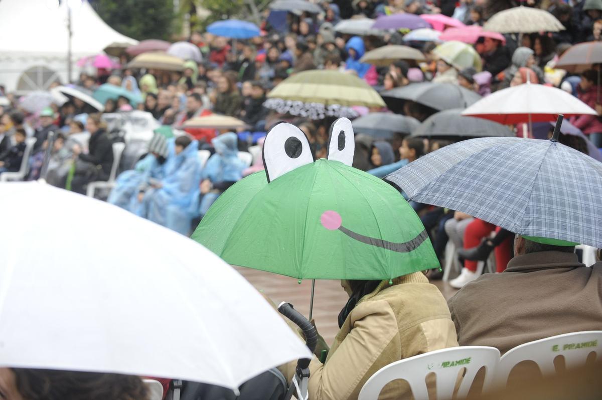 El sábado habrá que sacar los paraguas