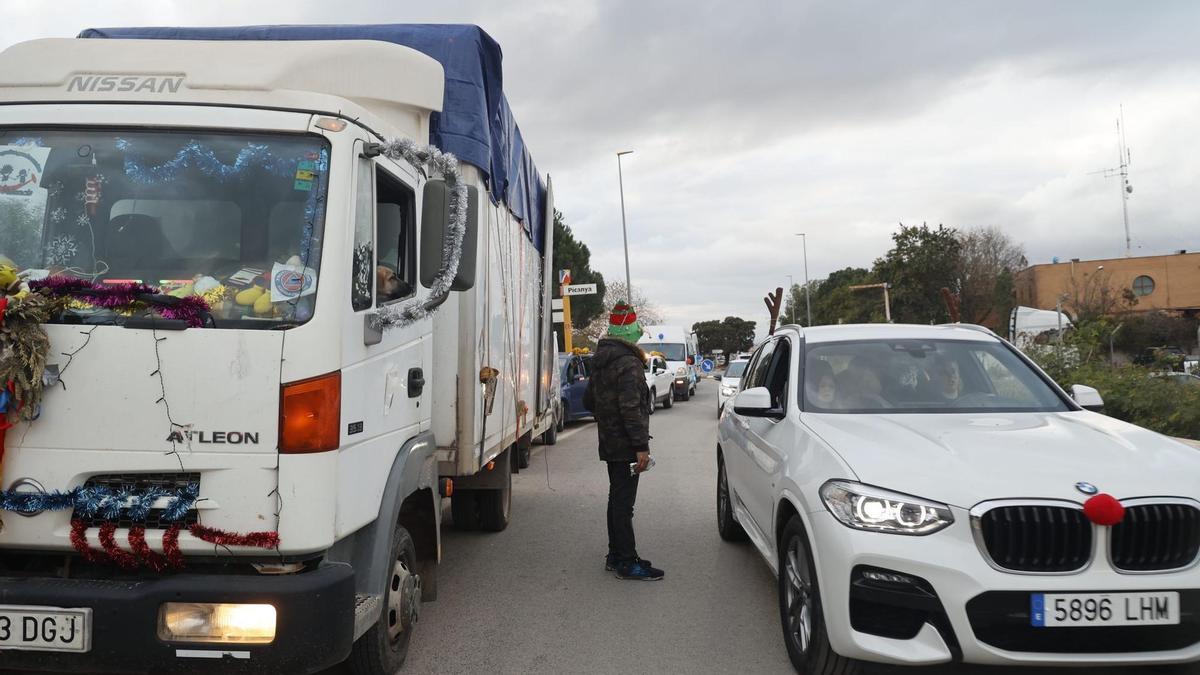 Una caravana.