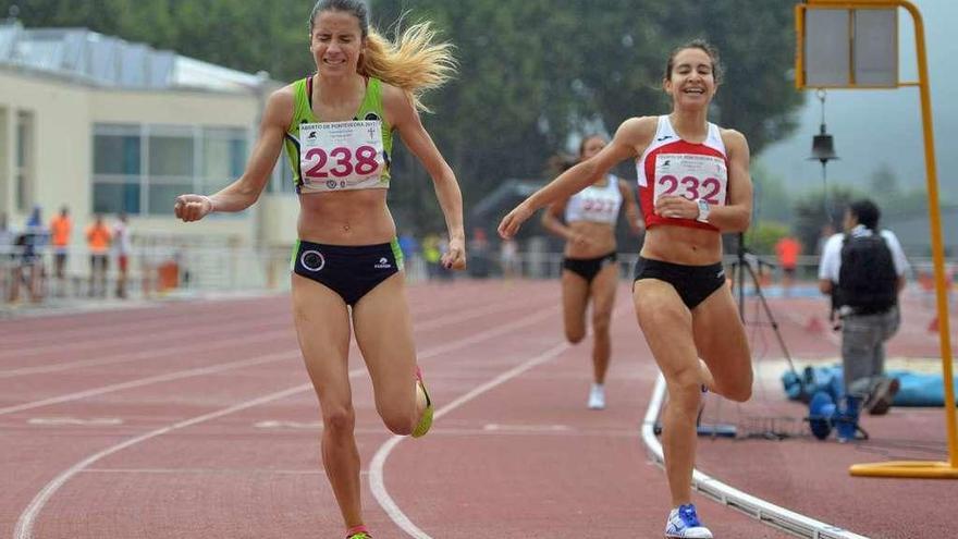 Raquel Meaños completó una carrera excelente a sus 17 años entre la élite absoluta nacional. // G. Santos