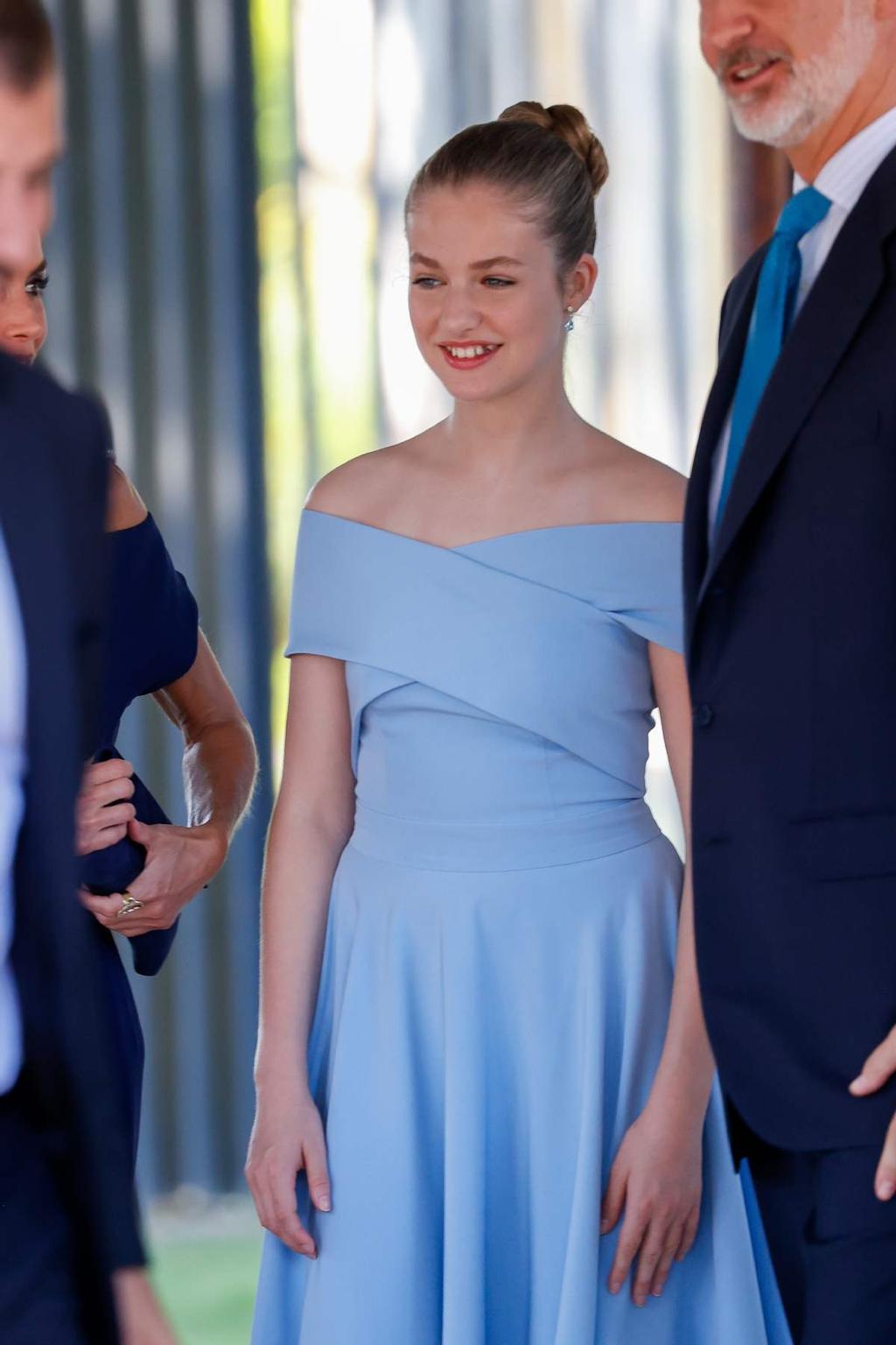 La princesa Leonor en los Premios Fundación Princesa de Girona 2022.