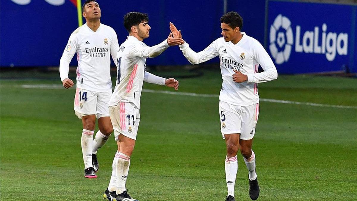 Varane: Dobletes de tres puntos