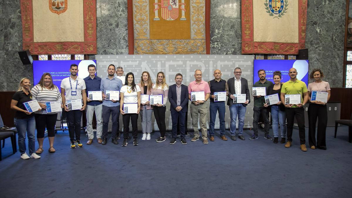 Entrega de las Cartas de Sostenibilidad a Empresas de Tenerife.