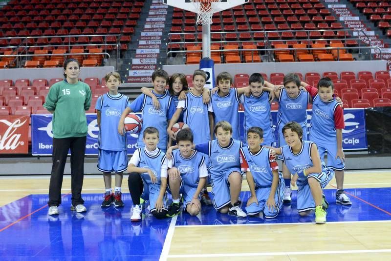 DÍA DEL MINIBASKET. Fotogalería de formación de equipos