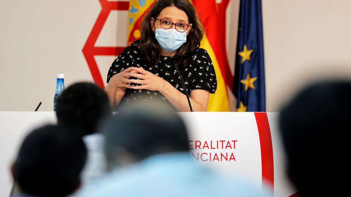 La vicepresidenta del Consell, Mónica Oltra