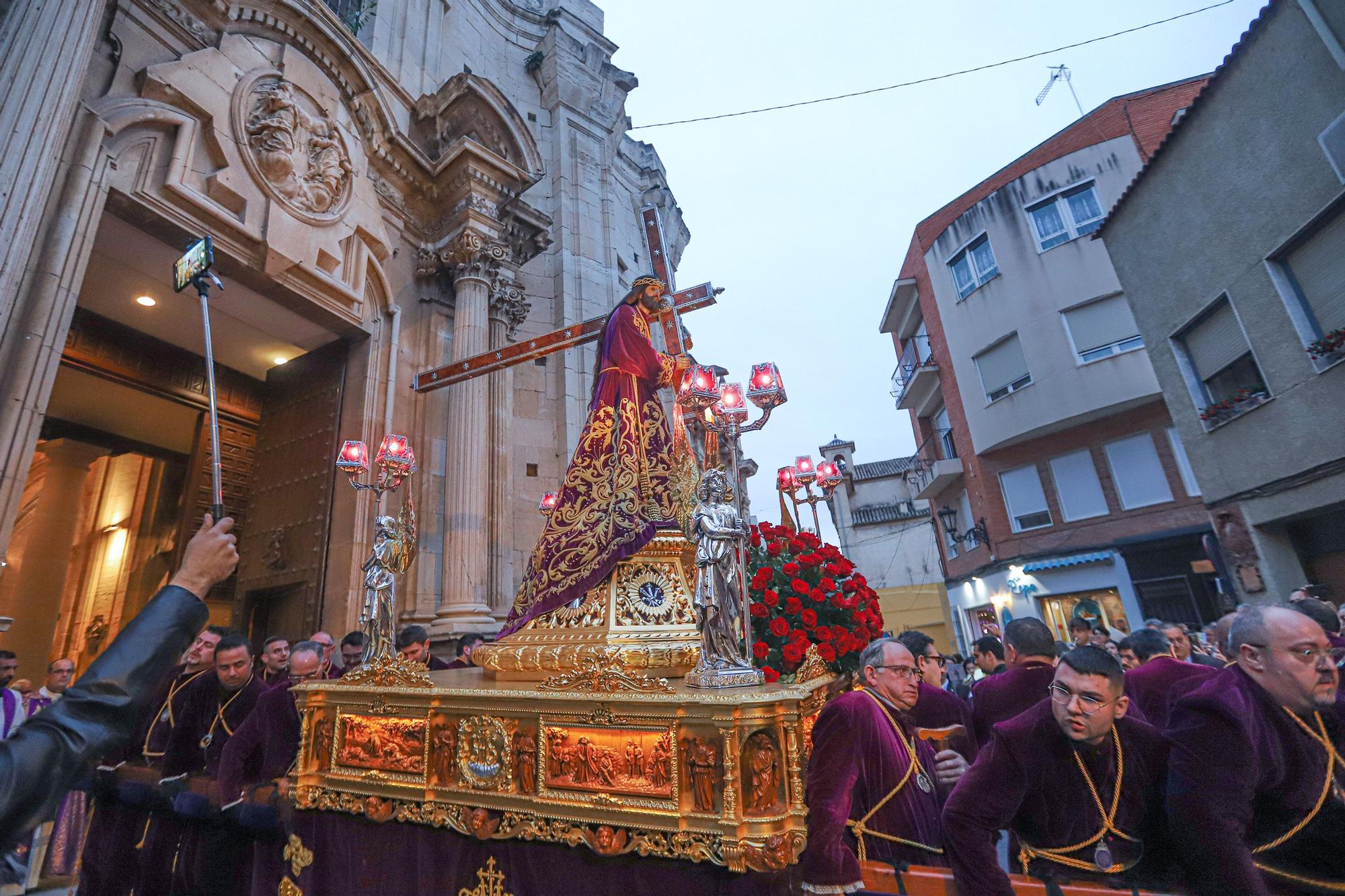 Procesión de regreso de Ntro. Padre Jesús en Orihuela