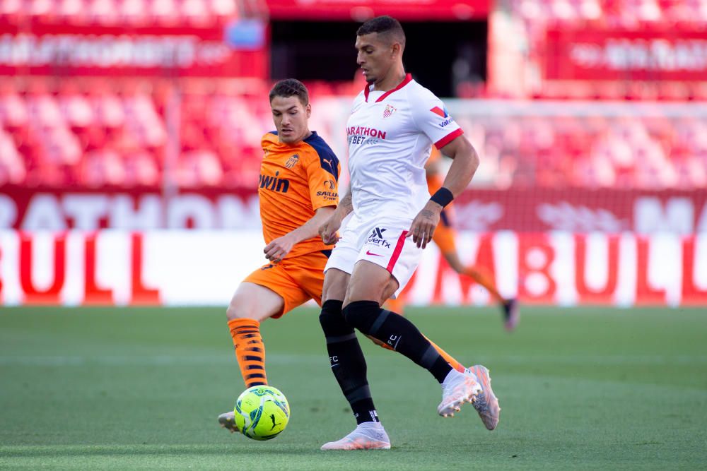 Sevilla - Valencia, en imágenes