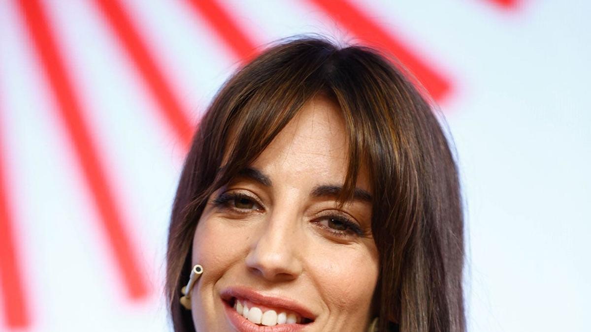 Almudena Cid en un evento