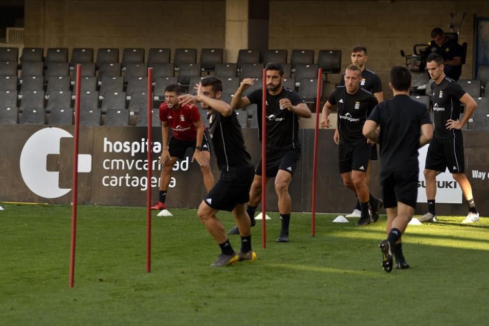 Entrenamiento del FC Cartagena en el Cartagonova (07/06/2019)